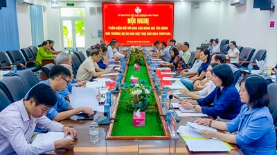 Ủy ban MTTQ Việt Nam phường Nha Trang lấy ý kiến cộng đồng dân cư đánh giá tác động môi trường Dự án “Khu biệt thự và sân golf Vinpearl”
